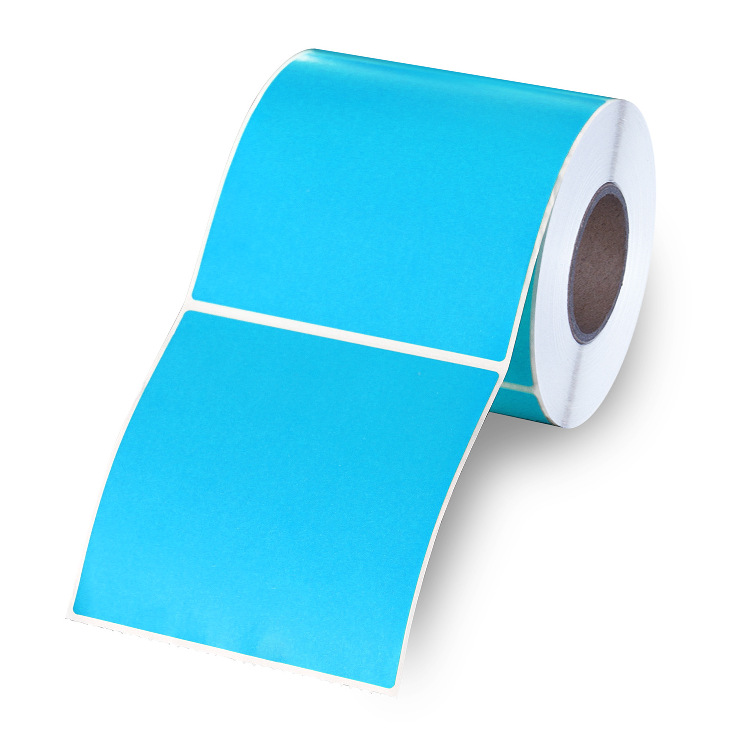 Custom Color Print 4x4 Label Packaging Waybill Sticker Shipping Label 100x100mm Adhesive Thermal Transfer Label