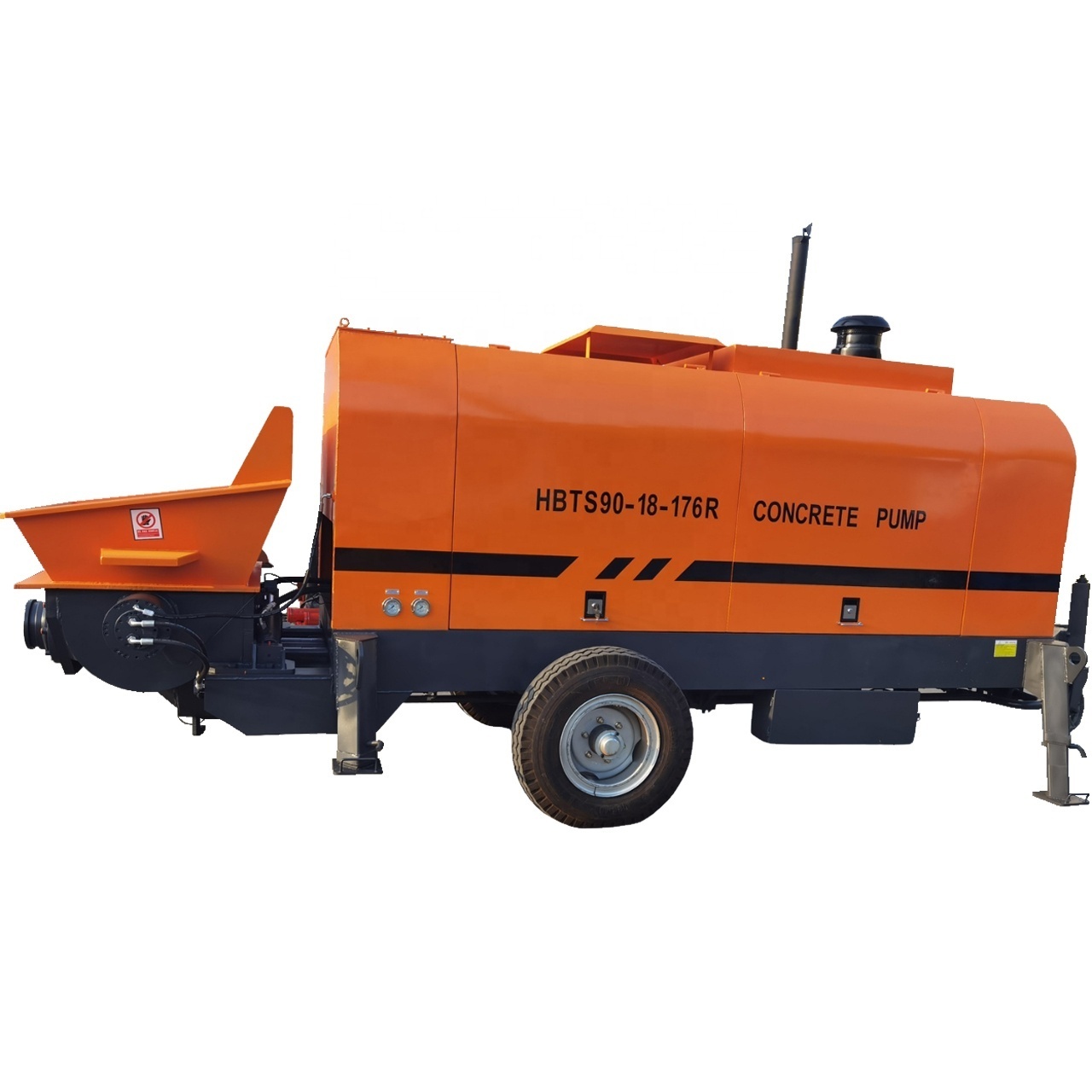 HBS/HBTS 30~80 Portable concrete pumps concrete mixer pump concrete construction machine with low price for sell