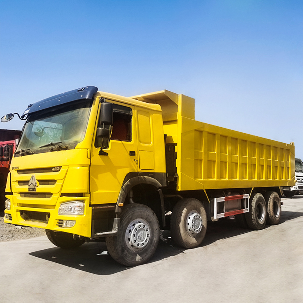 Sinotruck 10 Wheeler 40 Ton Mining Howo Tipper Dumper Tipping Truck Used Dump Trucks 375