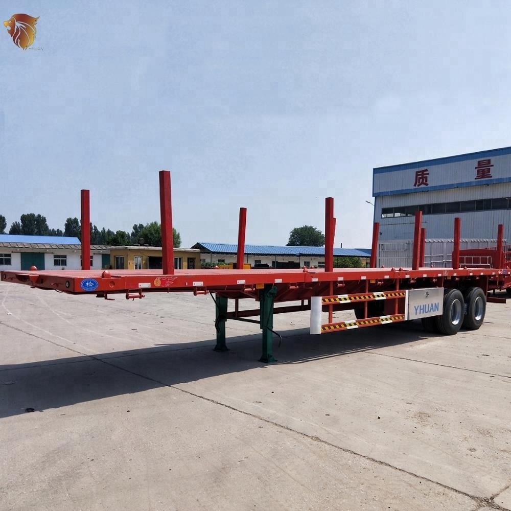 Used 20ft 40ft 13M Container Container Trailer Semi Truck Trailer