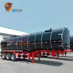 3 Axes Bitumen Truck Trailer Asphalt Liquid Bitumen Heating Storage Truck