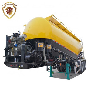 50ton 60ton V type Bulk Cement Tank Trailer 3axle Fly Ash Cement Bulker sales