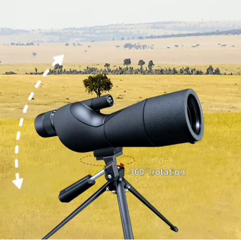 Hot Sale  Portable Bak4 Optics Reviews Birding Monocular Spotting Scope With High quality