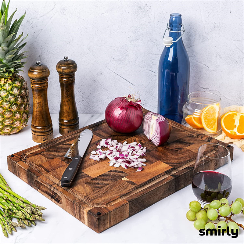 Hot sell Acacia walnut wood vegetable cutting board bamboo wooden chopping board cheese board