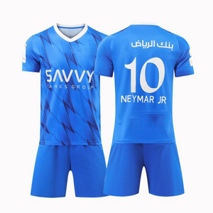 23 24 new season wholesale Al Hilala NEYMAR JR soccer jersey shirt for kid and adult