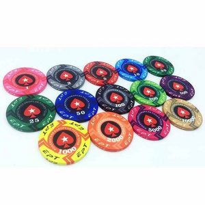 Wholesale price high quality lay Casino Poker Chips Custom Poker Chips Casino ceramic poker chip