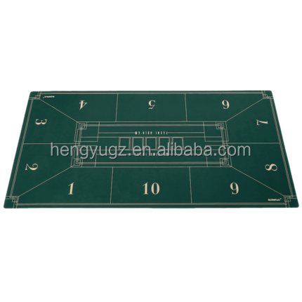 High-end Poker Table Mat Customized Poker Table Cloth Casino Table Felt