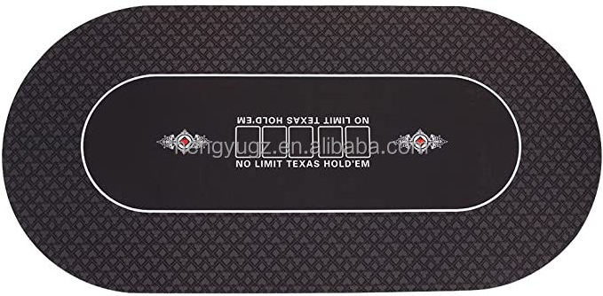 High-end Poker Table Mat Customized Poker Table Cloth Casino Table Felt