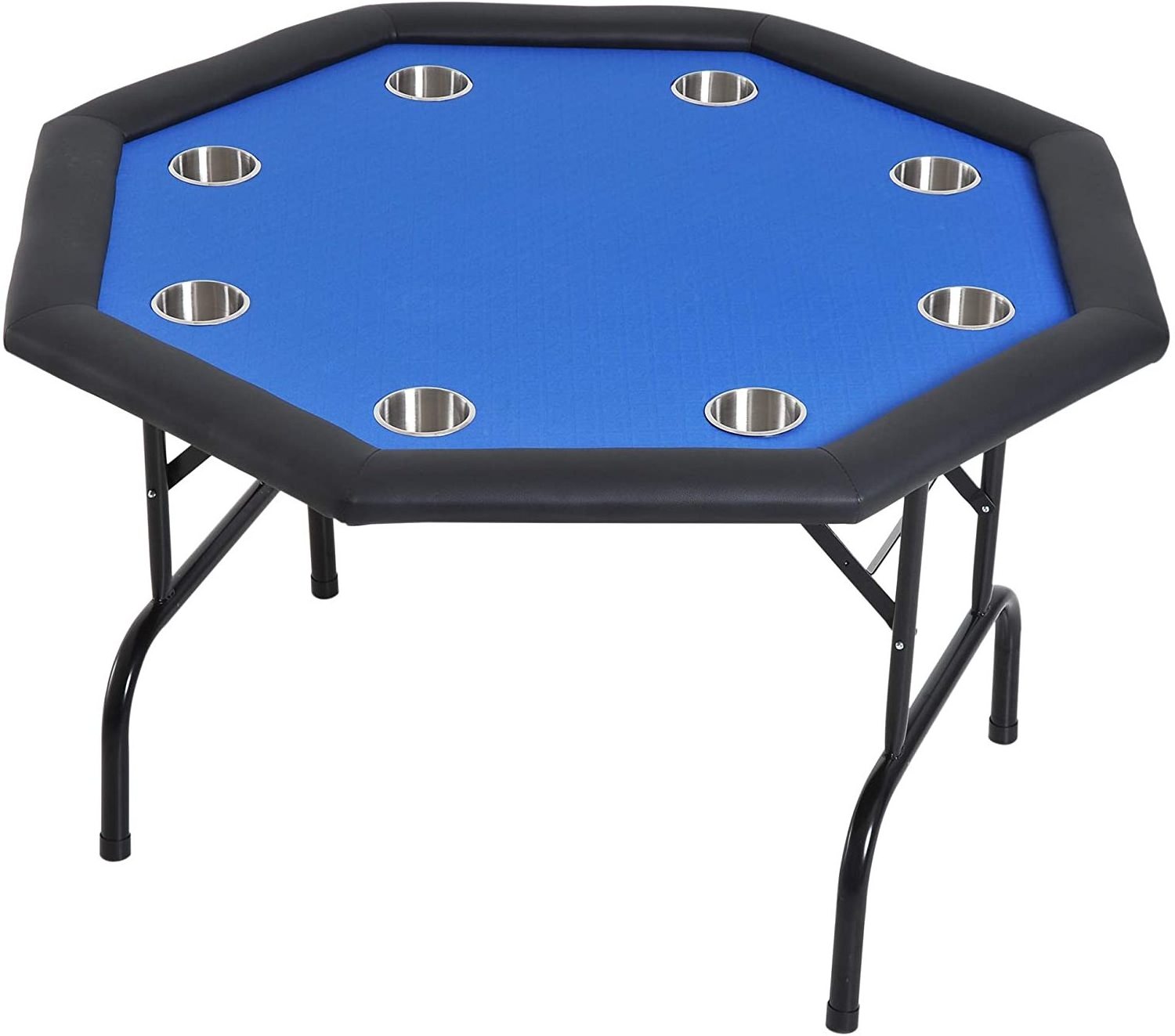 Octagon Poker Table Folding Casino Table 8 person gambling portable gaming table