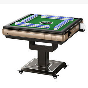 Custom casino automatic mahjong table low noise foldable automatic mahjong table