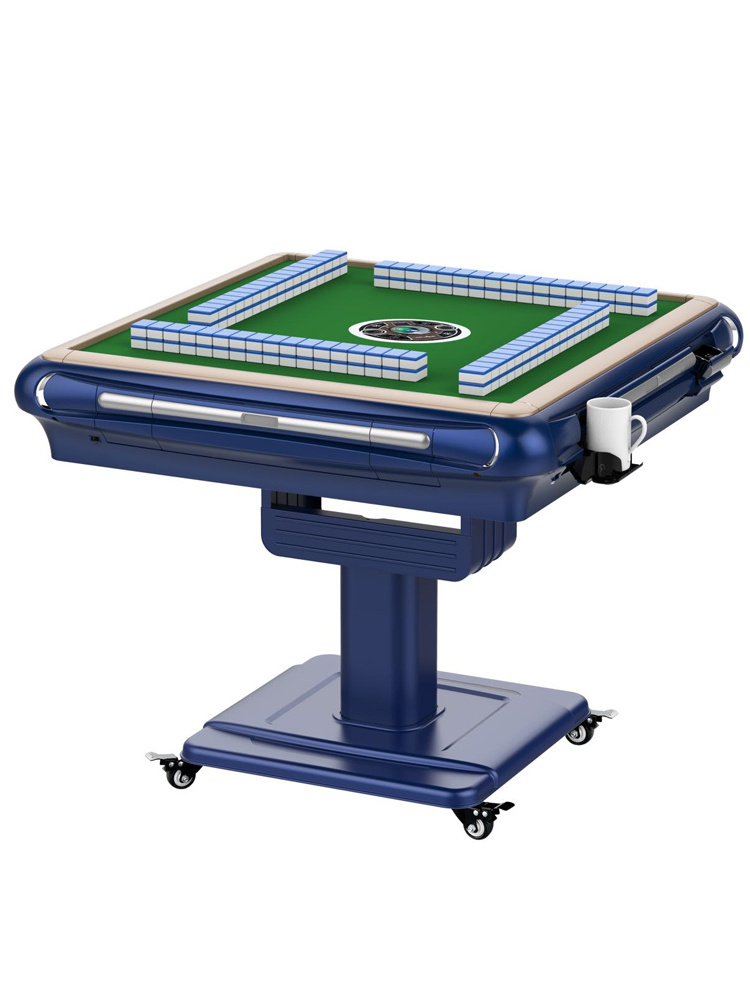 Custom casino automatic mahjong table low noise foldable automatic mahjong table