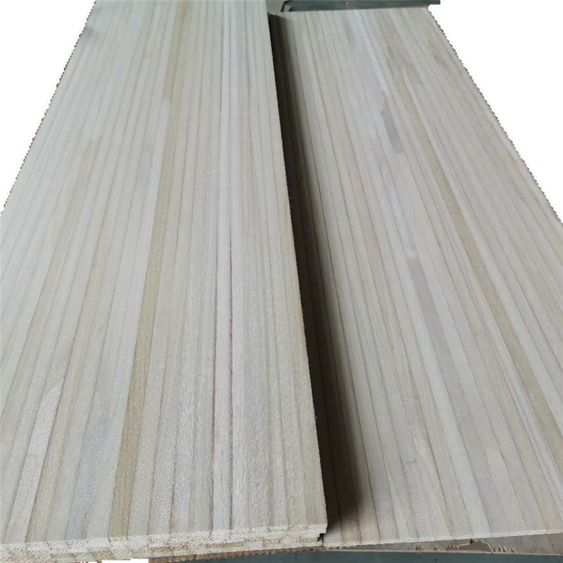 Paulownia Wood Timber Solid Thin Wood For Crafts bleached Eco-friendly Lumber