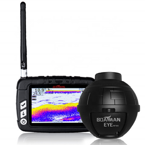 Boatman Sonar fish finder for boats 200m deeper waterproof 3.5inch colorful screen fish finder fish rod camera