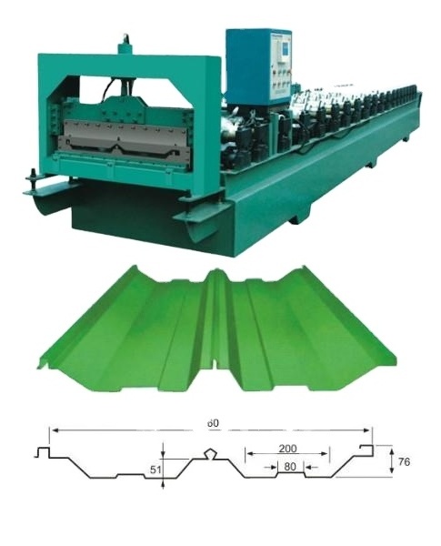 Steel roll used roofing sheets making machine double layer roof tile making forming machine