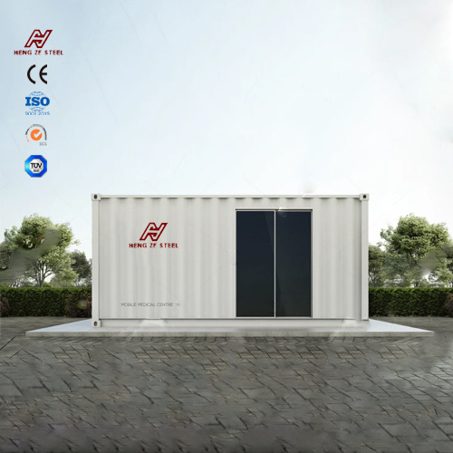 ATSM A36m prefabricated light structural steel T-type flat-roof house single-story box-type mobile house for residential use