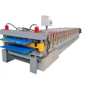 Double Layer Roofing Sheet Machine Metal Corrugated Roof Sheet Making Machine