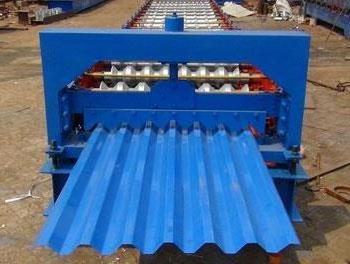 Steel roll used roofing sheets making machine double layer roof tile making forming machine