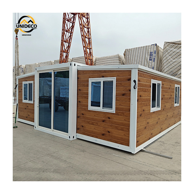 Prefab China Modular 3 Bedroom Ready Made House Modular Tiny Kit Set Cabin Homes Foldable Container House For Sale