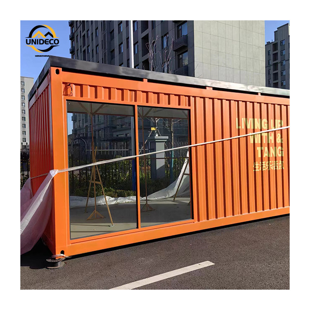 Waterproof Portable Office Container Houses 40 Feet Luxury Foldable Prefabricated House Home Kits