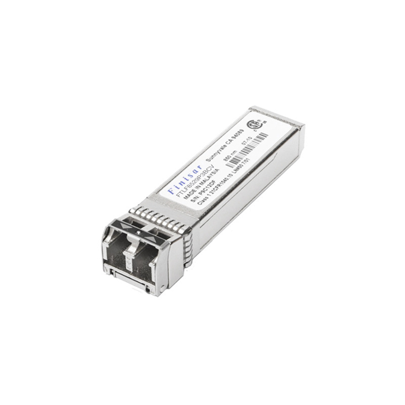 Original 16 Gb/s Short-Wavelength SFP+ Optical Fiber Optic Transceiver Module FTLF8529P3BCV with LC Connector for Network Use