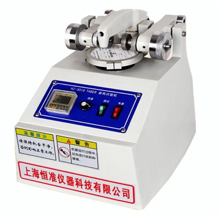 Taber Abrasion Testing Machine Textile Rubber Rotary Abrasion Tester