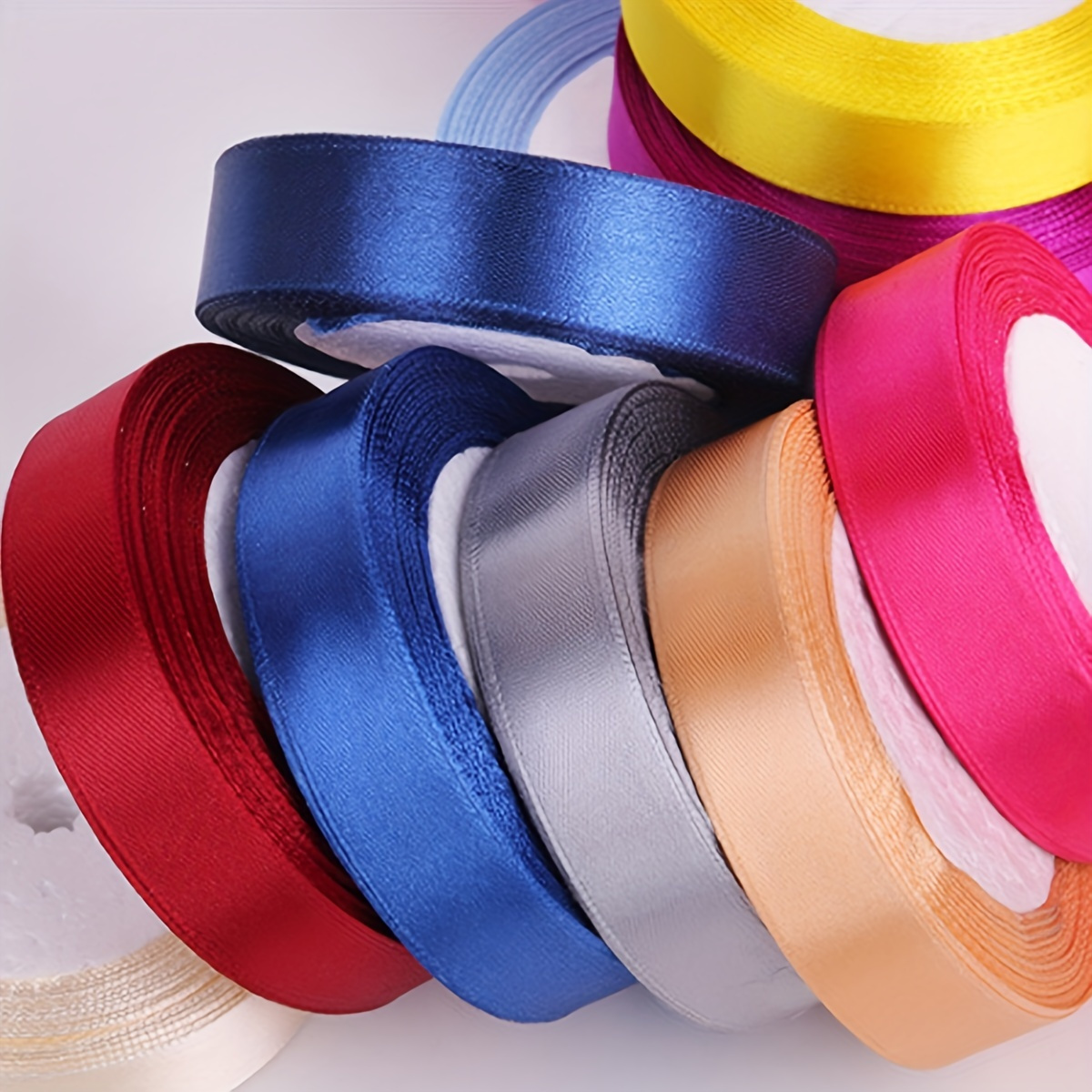 4cm satin ribbon 100 yardad wired  decorative printed grosgrain ribbon fabric christmas printing polyester gift box ribbon