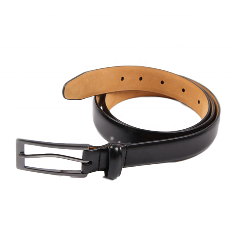 Factory wholesale top quality custom genuine leather belt for men