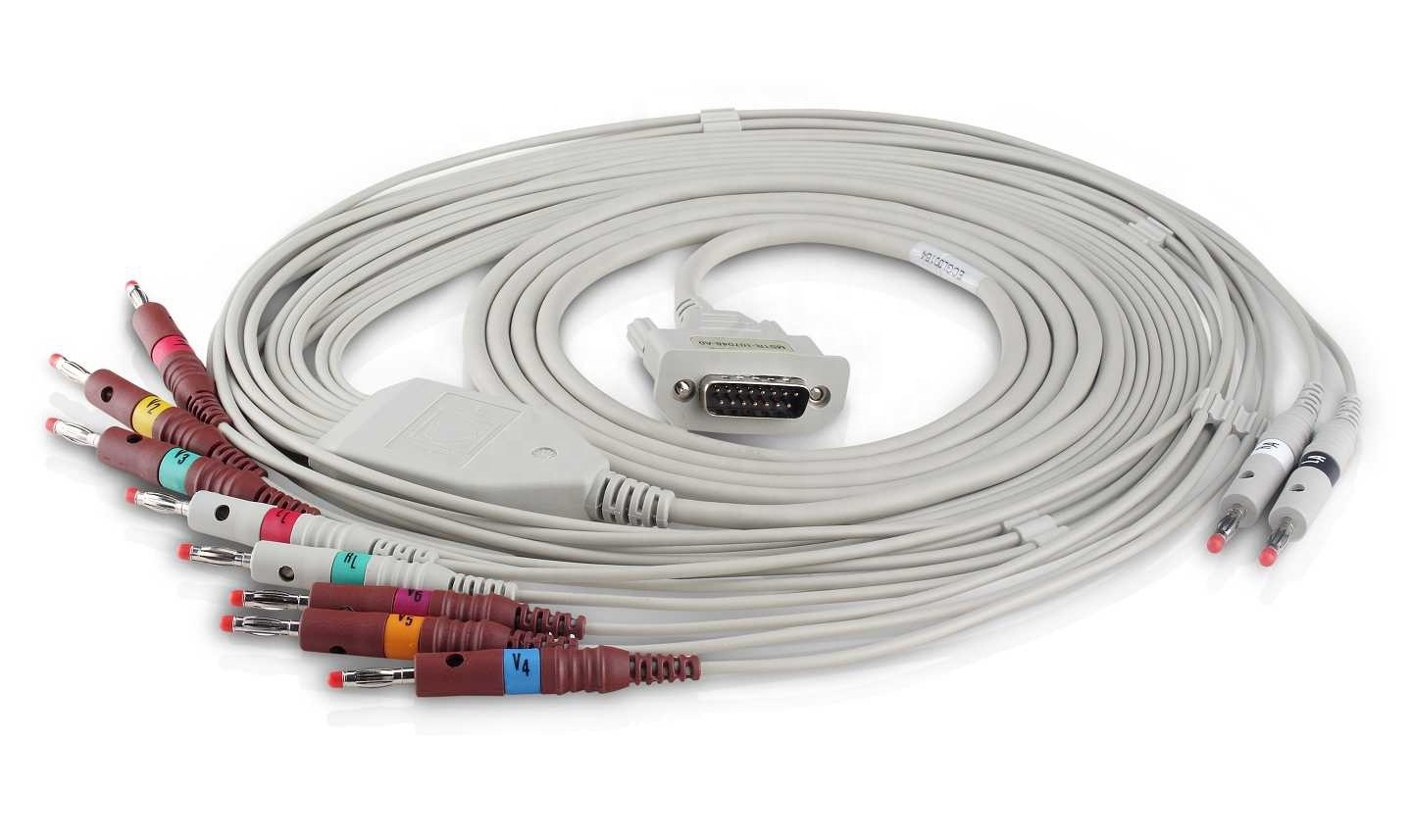 EDAN high quality ECG cable trunk cable for resting ECG 210cm 220cm 300cm