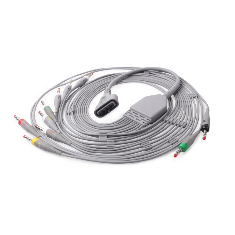 EDAN high quality ECG cable trunk cable for resting ECG 210cm 220cm 300cm