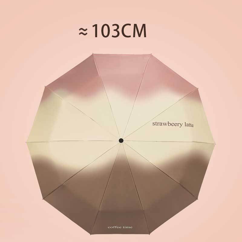 Cooling Umbrella High Quality Black Sunny and rainy umbrella  UPF50+luxury umbrella