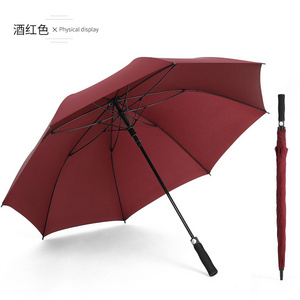 Golf umbrella straight umbrella for business huge and strong