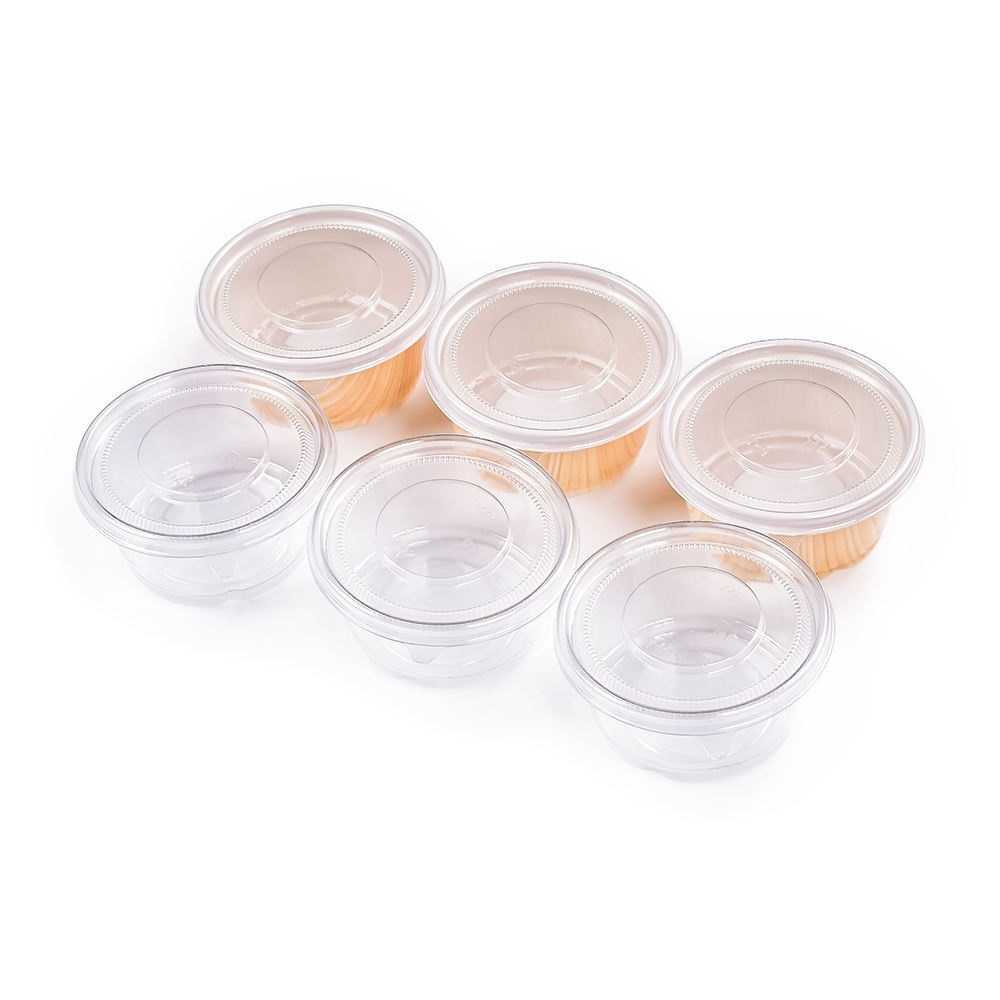 Disposable PP 30ml 1/2/3/4 Oz Small Mini Condiment Sauce Cup Clear Cups Dipping Sauce Container