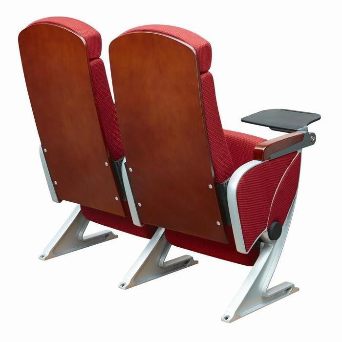 Modern stadium chair folding auditorium seat 3d theatre seating with metal feet,church pew