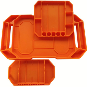 Wholesale Heavy And Sturdy Silicone Rubber Tray  Storage Mobile Repair Car Tool Organizer