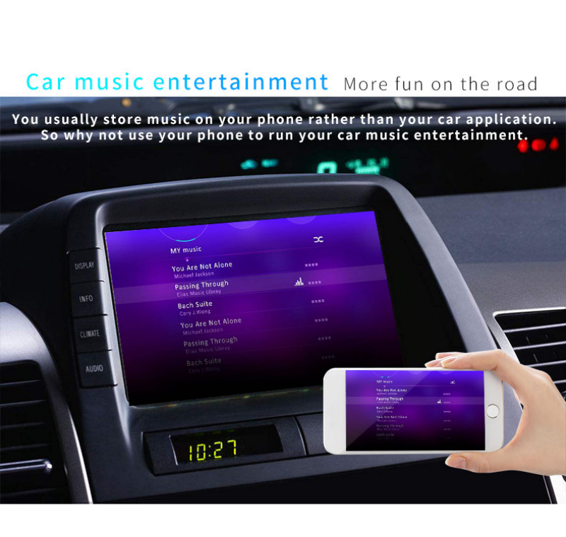 Car Display Wireless Mirror AV HD TV Dongle Miracast Adapter Mirascreen Anycast Receiver