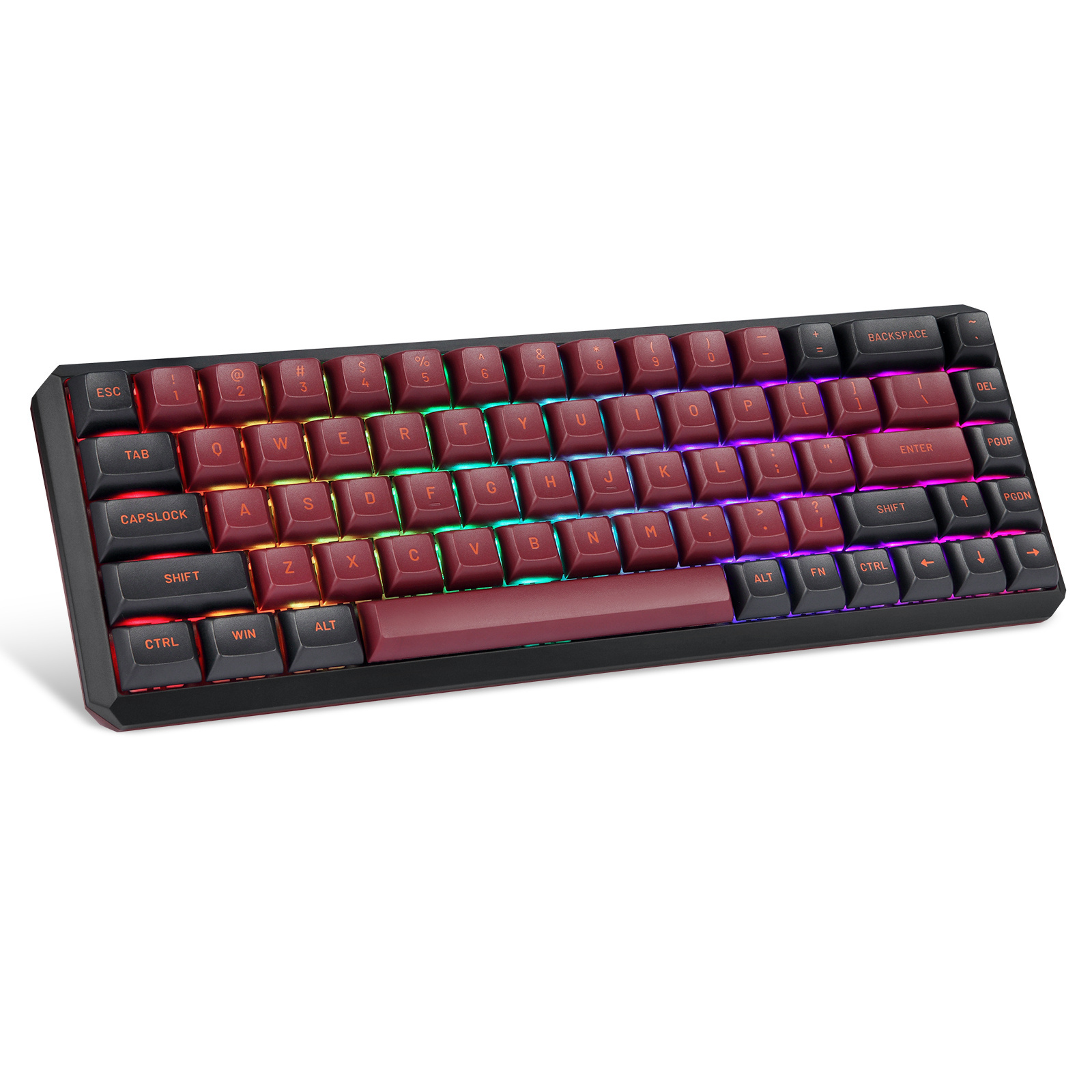 Original Darmoshark K5 RGB Gaming Mechanical Keyboard 68 Keys Wireless Dual-Mode Hot Swap For PC Desktop Gamer