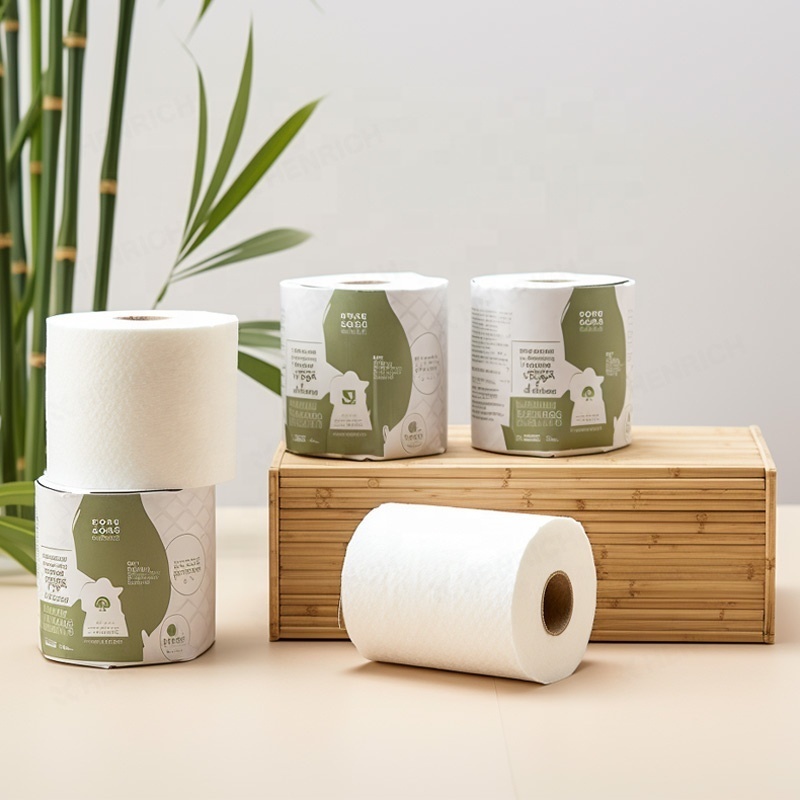 New Design Bamboo Toilet Paper Private Label Toilet Paper Wholesale Perfume Toilet Paper Henrich Bamboo Tissue