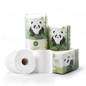 Real Bamboo Pulp Toilet Paper Paper Toilet Toilet Paper In Bulk Henrich Bamboo Tissue