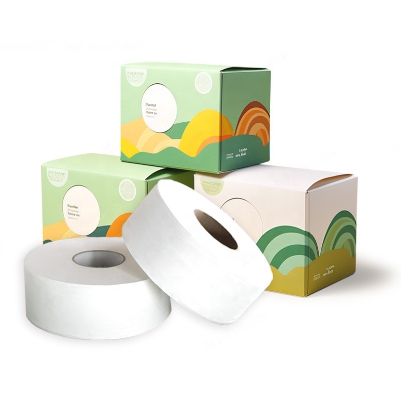 Popular Design Hot Selling Toilet Roll Paper Bamboo Tissue Jumbo Roll Toilet Paper Usa