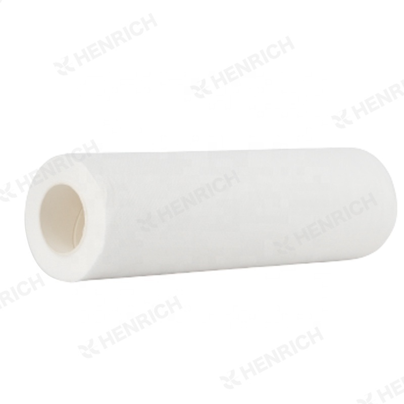 Disposable kitchen towel 3 layers white kitchen printing tissue roll reusable paper towels kitchen paper