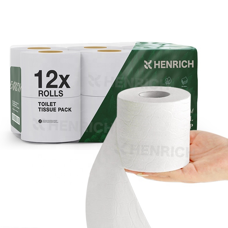 3 ply toilet paper 12 36 48  pack 2ply bathroom tissue safe eco-friendly toilet paper