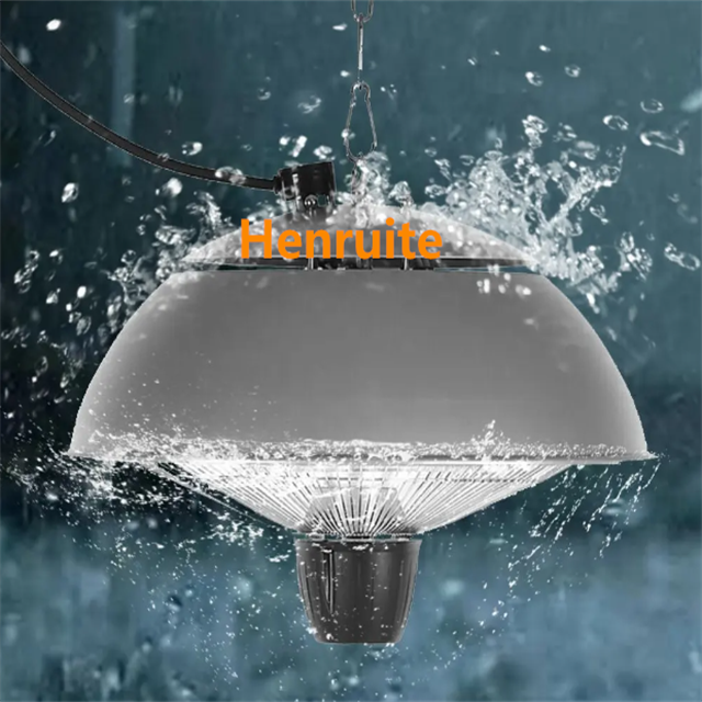 Winter EU- Plug Infrared Home Garden Use Electric Heater Design Patio Ceiling Umbrella Type Heater