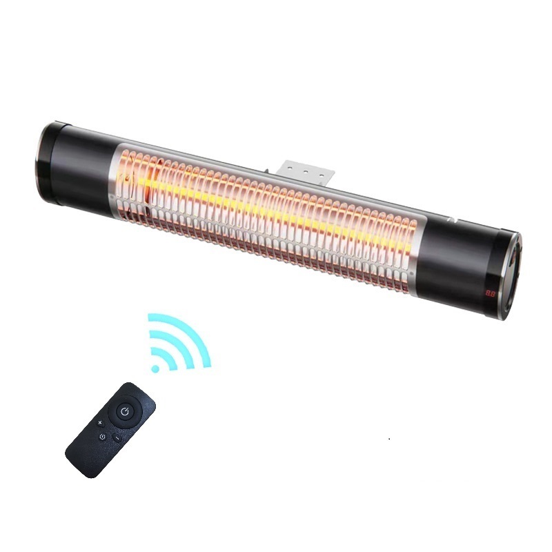 Wall-Mounted Electric Infrared Patio Heater for Indoor Outdoor,Waterproof,Room Heater for Bedroom, Backyard Porch Deck