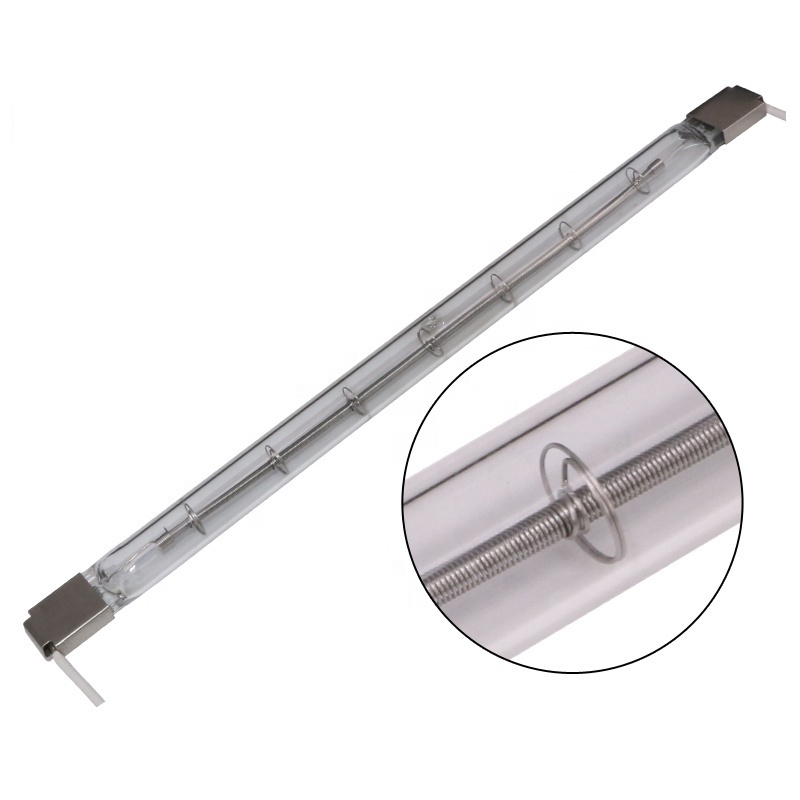 480mm 400v 1000w Half White Reflector Infrared Quartz Heating Element