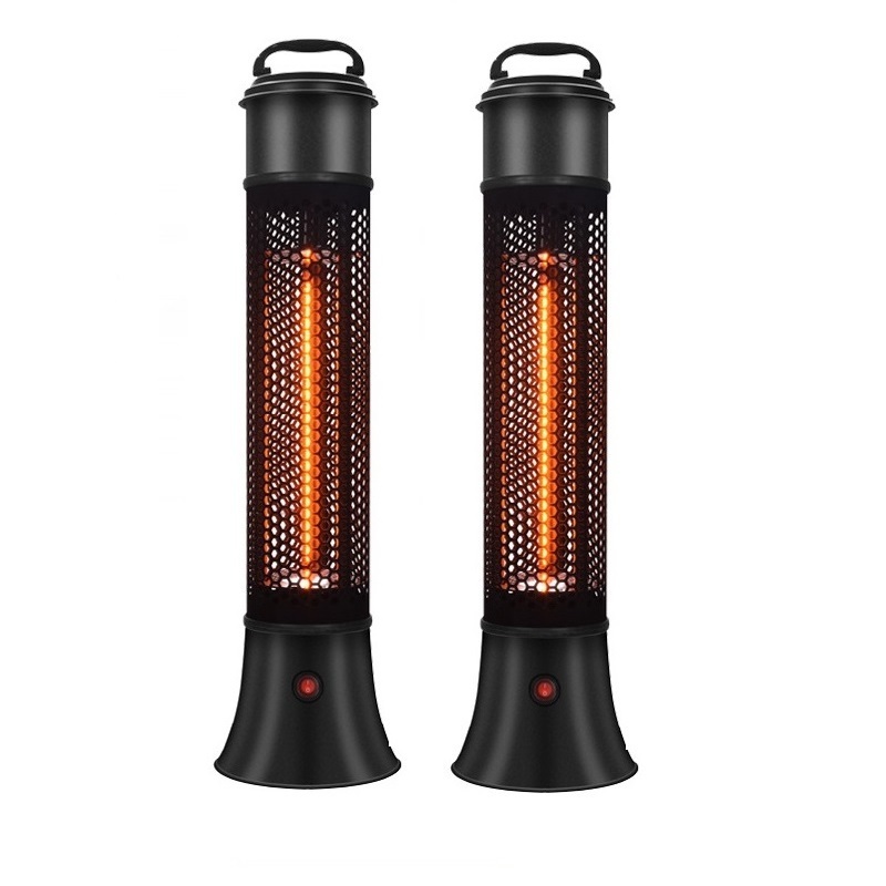 Freestanding Portable  Infrared Heater 1500W under Table Patio Heater IP55 Waterproof Electric Heating Function