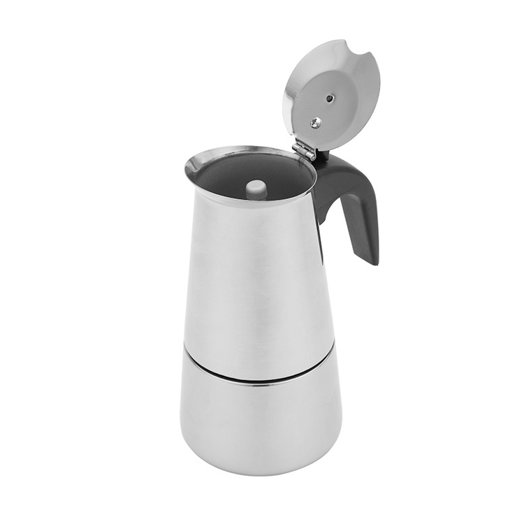 Stainless Steel  2 4 6 9 Cups Of Espresso Coffee Maker Moka Pot Stovetop Espresso Maker