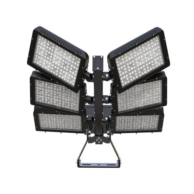 High bright high pole led flood light for sports stadium lighting