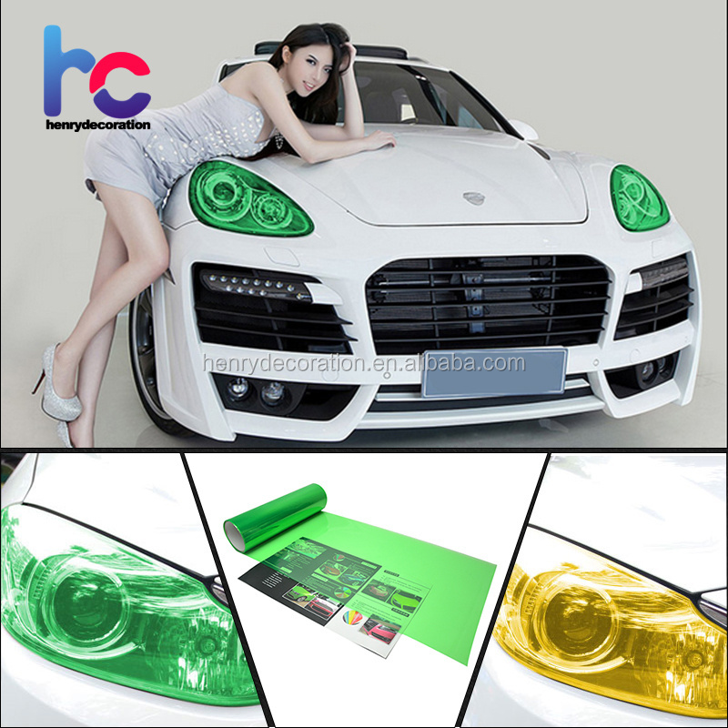 Car Accessories Photochromic Car Tint Film Headlight Vinyl Film Tint