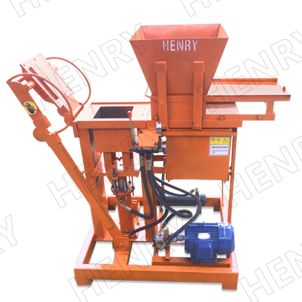 Hr2-25 Diesel Clay Interlocking Brick Machine And Mud Brick Making Machine