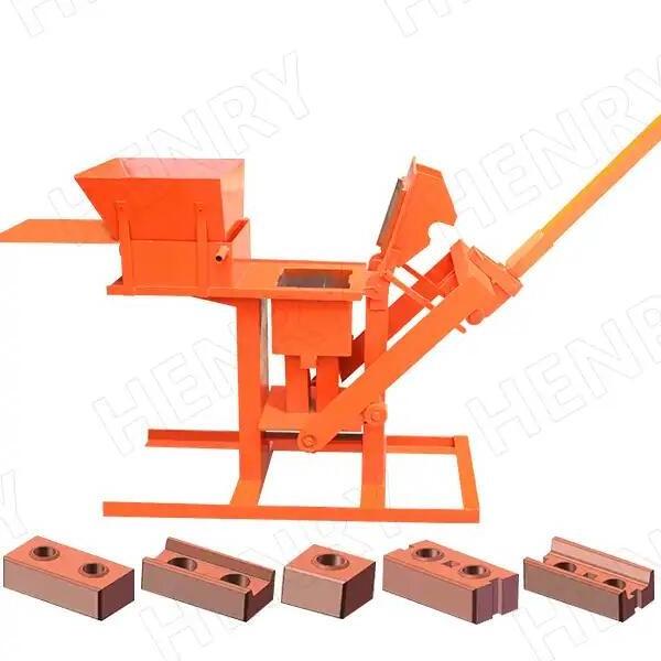 Hr1-30 Small Business Soil Interlocking Brick Making Machine Earth Brick Moulding Machine